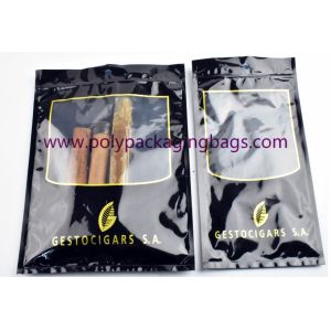 Portable Resealable Plastic Cigar Humidor Bags To Keep Cuban Cigars Fresh And Good Taste