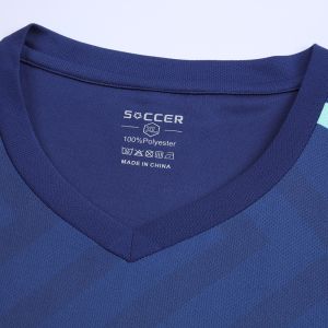 Breathable Soccer Jersey Team Set Premium Fabric Plain Soccer Jersey