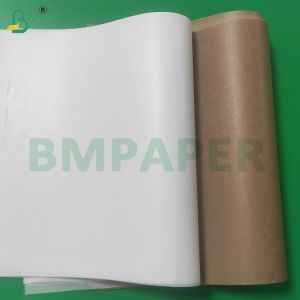 30gsm Brown Greaseproof Double Side Silicone Coated Paper Rolls