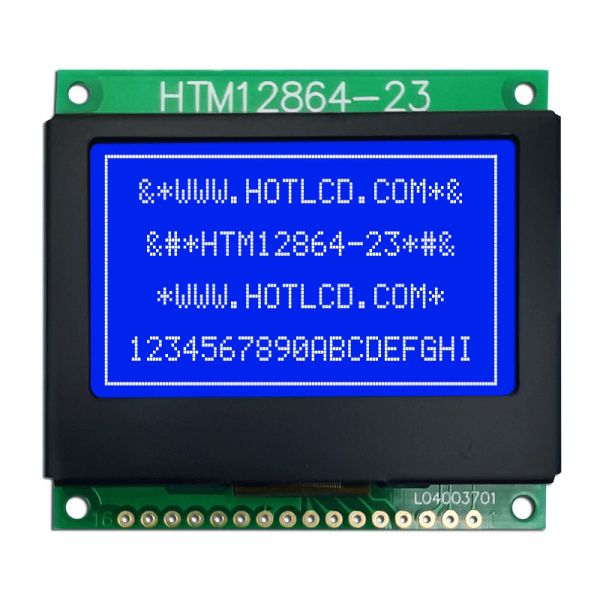 Buy COG 128X64 SPI Graphical Display LCD , ST7565 STN LCD Display at wholesale prices