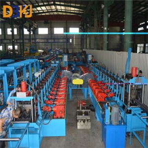 PLC Controlled Highway Guardrail Forming Machine Galvanized Steel