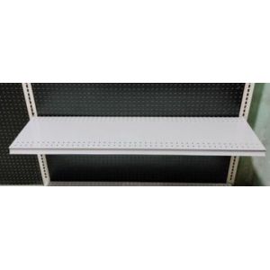 High Strength Retail Store Gondola Fixtures Three Position 48"W X 13"D Grey