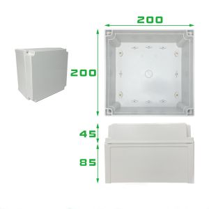 TY-200200100 Industrial Grade Electronic Enclosure Waterproof terminal box