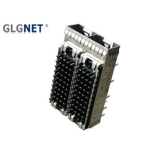 EMI Tabs SFP Cage Assembly Press Fit Mounting For Data / Communications