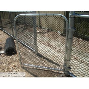 60mm x 60mm x 4.00mm PVC coated Cyclone Wire Fence Panels