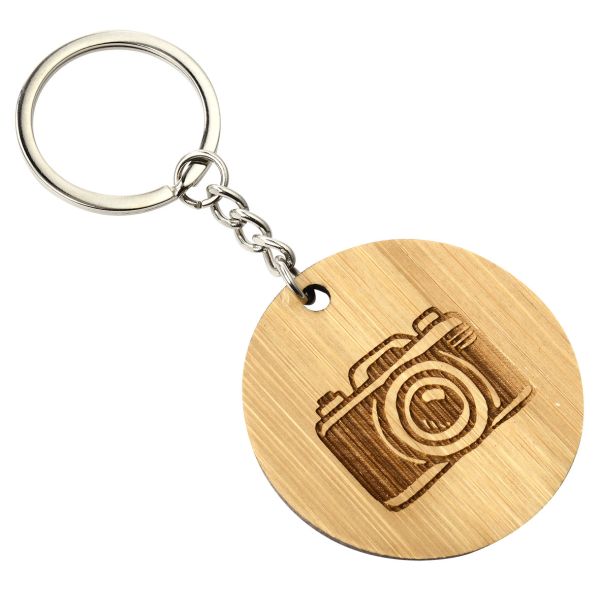Buy Personalization High Durability Wooden Keychain Engraving For Custom Engraved Corporate Thank You Gifts at wholesale prices