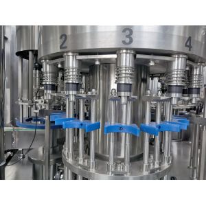 SS304 60bpm Mineral Water Pet Bottle Filling Machine