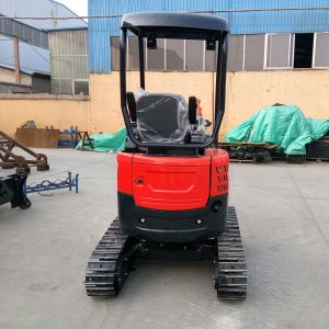 Telescopic Track Mini Crawler Excavator 2000kg Mini Excavation Equipment