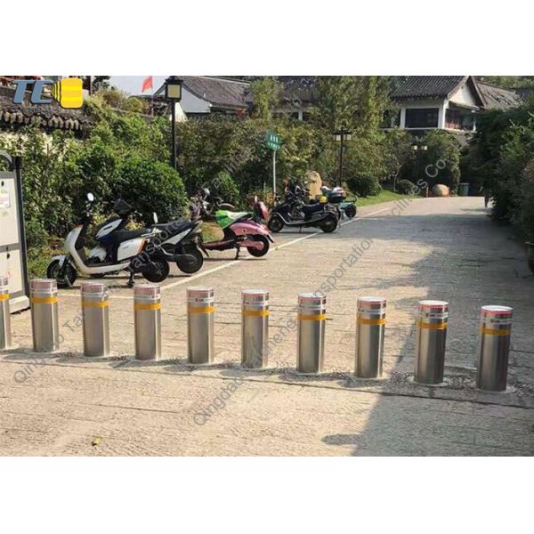 Automatic Steel Bollard With 3.5s Opening Speed IP68 Protection -40-70℃ Thermal Protection