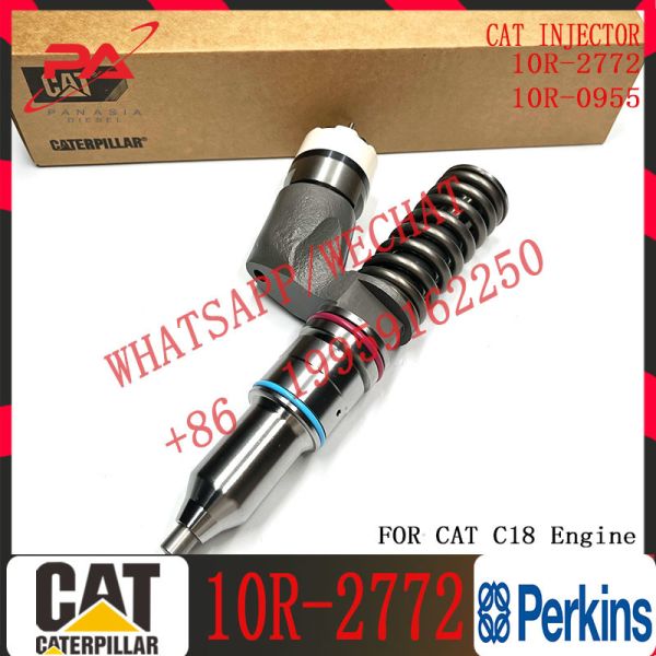 C-a-t Diesel Fuel Common Rail Injector 211-3025 10R-0955 10R-7228 10R-2772 10R-7231 For Caterpillar Excavator C18