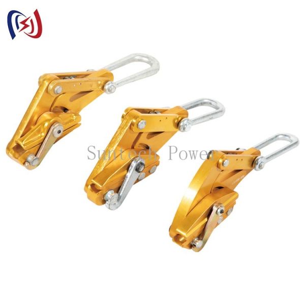 Insulated Conductor Gripper Cable Pulling Clamp Transmission Line Stringing