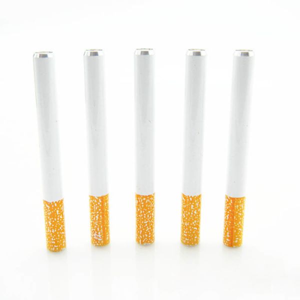 Buy Cigarette Shape Straight Hookah Pipe , Adults Tobacco Smoking Pipes at wholesale prices