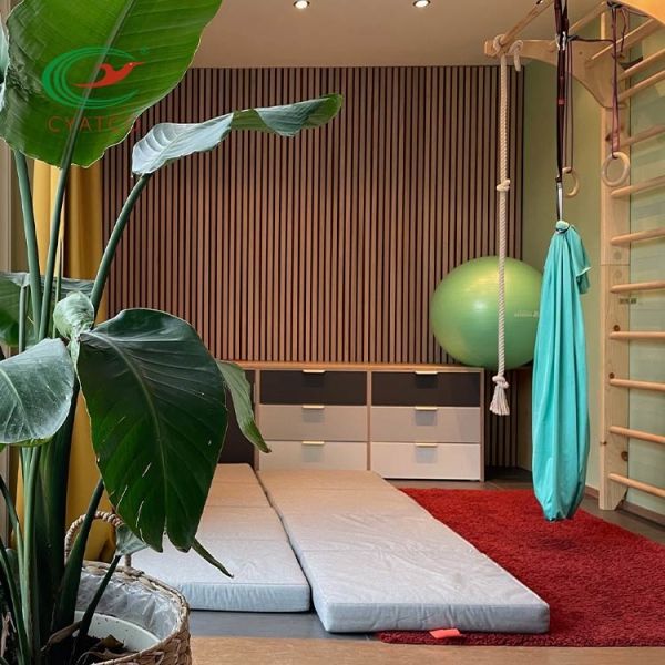 A1 Class Fire Rated Sound Acoustic Panel Wall Wood Multiscene