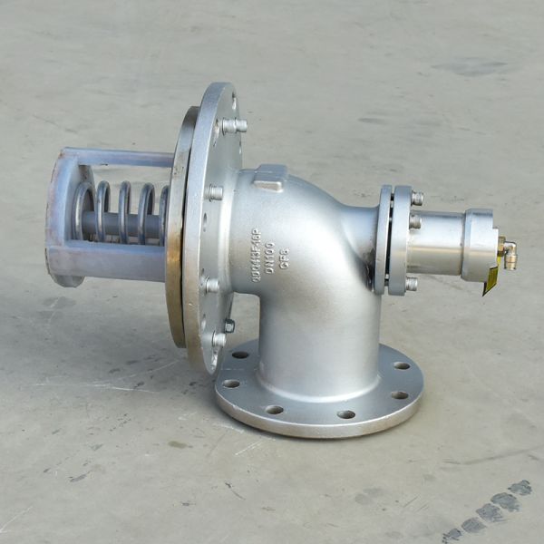 High Flow Rate Stainless Steel Lined Plastic Pneumatic Emergency Bottom Valve for Emergency Shut-off