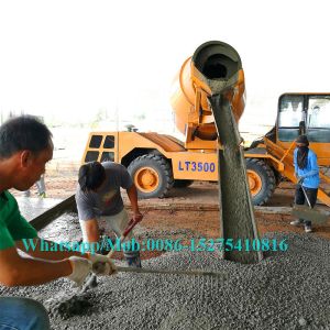 Easy Control Concrete Construction Equipment Concrete Mixer Vehicle With 30%