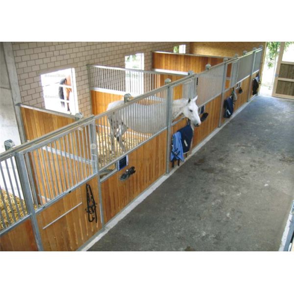 Durable Commercial Grade Metal Barn Buildings For Horse 4.0 x 2.2m