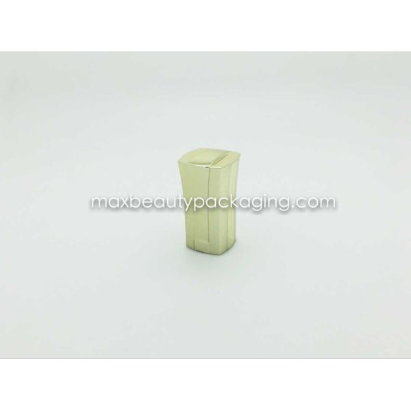 N2001 uv shiny gold metalized gold finish nail polish cap nail polish packaging