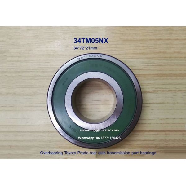 34TM05NX 34TM05 Overbearing Toyota Prado rear axle transmission part bearings