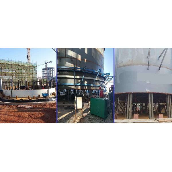 30T Capacity Chuck Type Hydraulic Lifting Jacks For Tank Construction In Stock