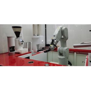 Automatically Italian Automatic Coffee Machine robot workstation with lattego