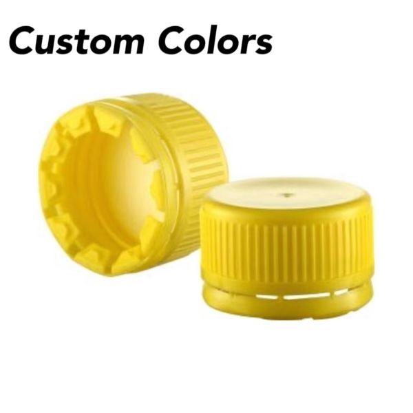 Recyclable Direct 32mm 38mm Colorful Thick Screw Plastic Cap For Bottles With Feature