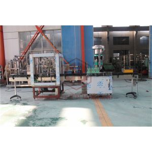500-800BPH Carbonated Drink Filling Machine , Beer Bottle Capping Machine