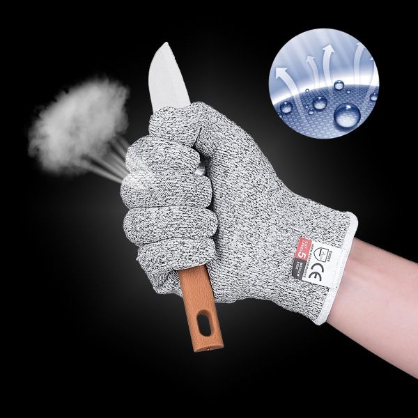 Food Grade Colored Kitchen Cut Resistant Gloves / Cut Resistant Hand Gloves For Meat