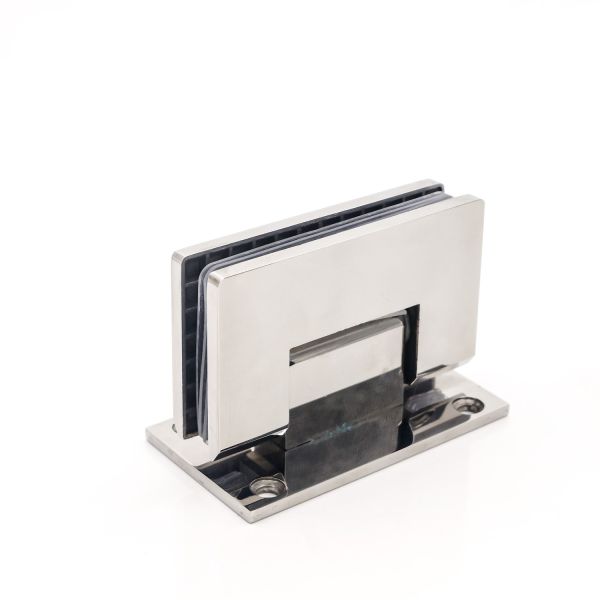 45KG Stainless Steel 90 Degree Glass Shower Hinge for Bathroom Glass Screen Long Life