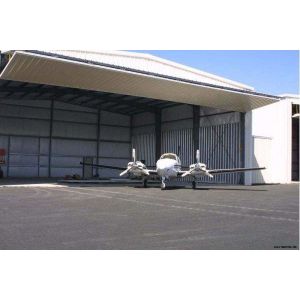 Q235 Q345 Frame Prefab Steel Airplane Hangars