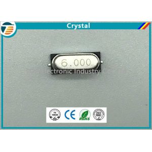 18PF SMD Crystal Passive Electronic Components 30ppm 6.0000MHZ