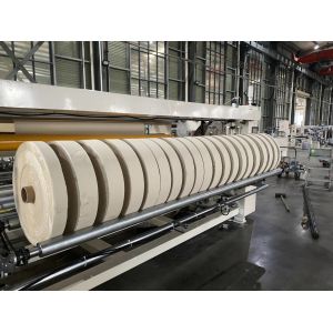 Automatic Jumbo Roll Tissue Slitting Machine And Rewinding Machine For