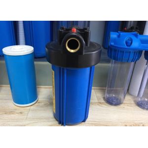 10" Big Blue Filter Housing , PP Filter Housing RO Water Filter Parts Removes