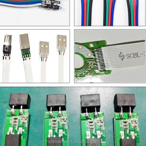 USB Cable Making Semi Auto Soldering Machine Inner Stripping Soldering Connector