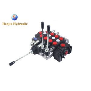 China Wheel Loader Hydraulic Valve For Directional Control Flow 140lpm Manual Control With Joystick on sale