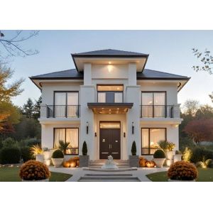 Light Steel Prefabricated Accommodation Modular House Single Family Homes