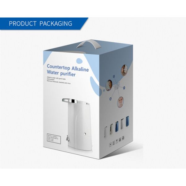 UF Membrane Ionizer Mineral Water Filter , Countertop Alkaline Water Purifier