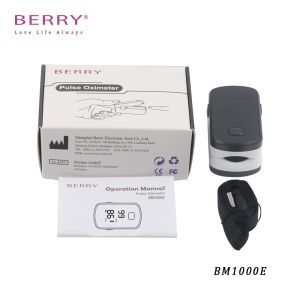 BM1000E CE Fingertip Pulse Oximeter Adult Blood Oxygen Meter