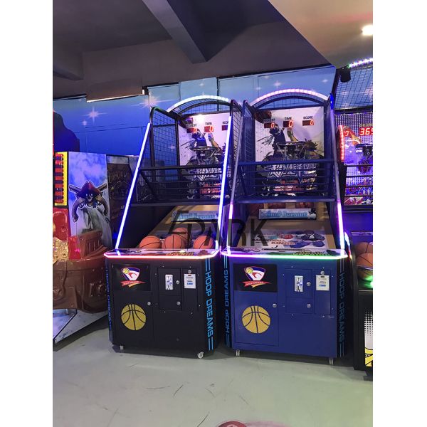 Metal Material Arcade Basketball Shooting Machine for Game Center