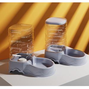 Slow Automatic Cat Feeders Set Cat Water Dispenser