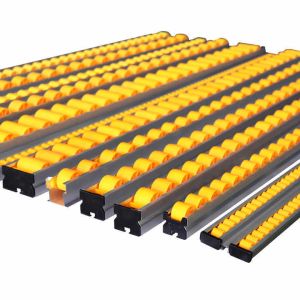 DY-3835 Aluminum Alloy Metal Sheet Sliding Palcom Roller Track For Rack System