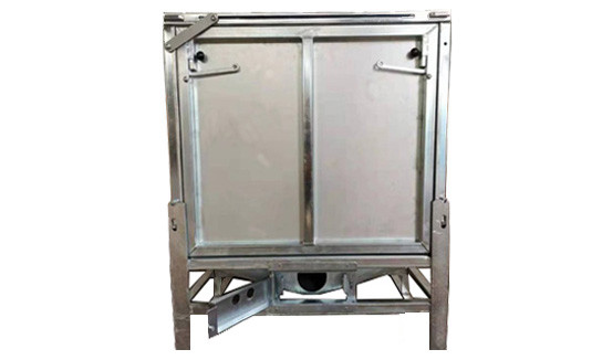 Buy Galvanised Mild Steel Stacking Ibc Containers / Tote Liquid Containers 1000L at wholesale prices