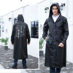 China Long Raincoat, Men Rainwear, Motorcycle Riding Recycle Non-disposable Durable Rain Gear Ponchos Raincoats, thick suit on sale