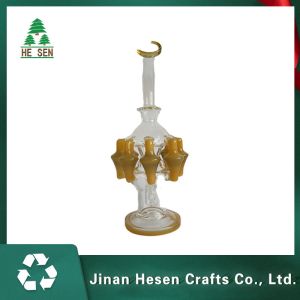 HESEN 28cm Borosilicate Smoking Water Pipe