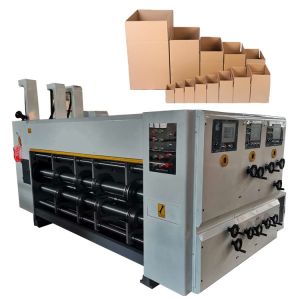 Automatic Corrugated Box Printing Machine With Slotter