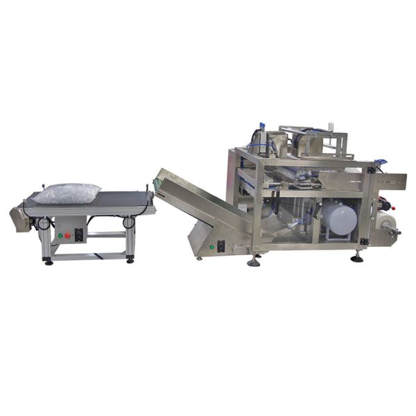 Buy PE Film Automatic Counting Plastic Pipe Rubber Big Bag Sealing Wrapping Packaging Machine at wholesale prices