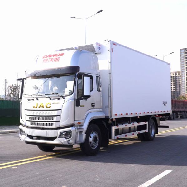 Customized 4x2 JAC New Model 6.8M Refrigerator Trucks Freezer Van Refrigerator Truck Wagon