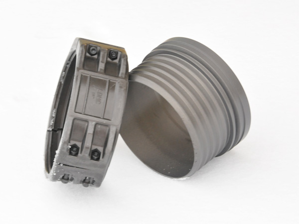 LDHC V band Coupling , Lay Flat Hose Couplings Good Crack Resistance