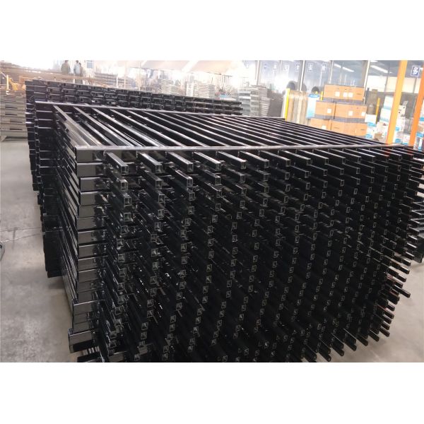 Buy Industrial Steel Security Crimped Spear Fencing Panels at wholesale prices