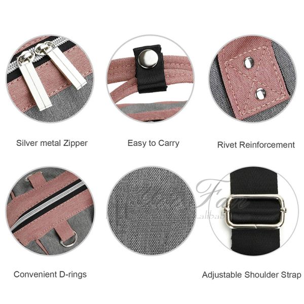 Crossbody Diaper Bag Backpack diaper bag messenger