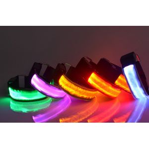 Rechargeable led luminous arm with LED reflective bracelet luminous with fun run
